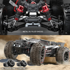 Brushless RC Car High Speed Drift Truck 24g Remote Control Car - One Red Hill