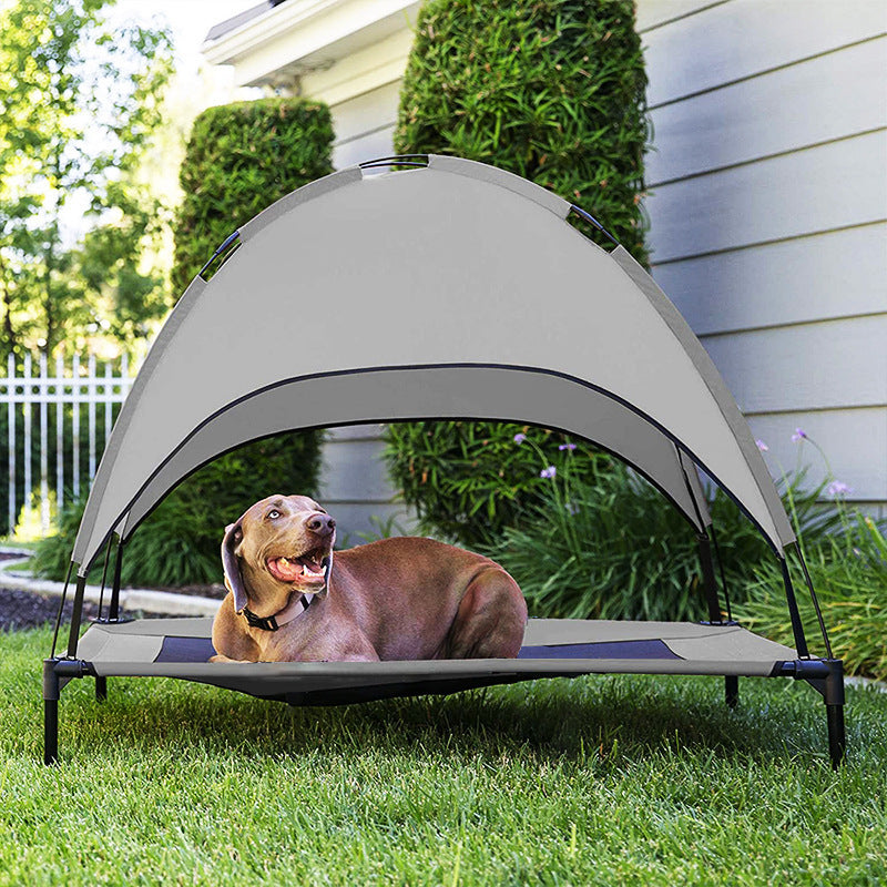 Pet Outdoor Supplies Covered Loft Bed Camp Bed Sunshade Tent - One Red Hill