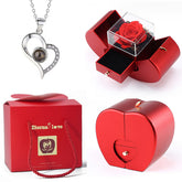 Creative Jewelry Box - Love Eternal Flower Gift Box