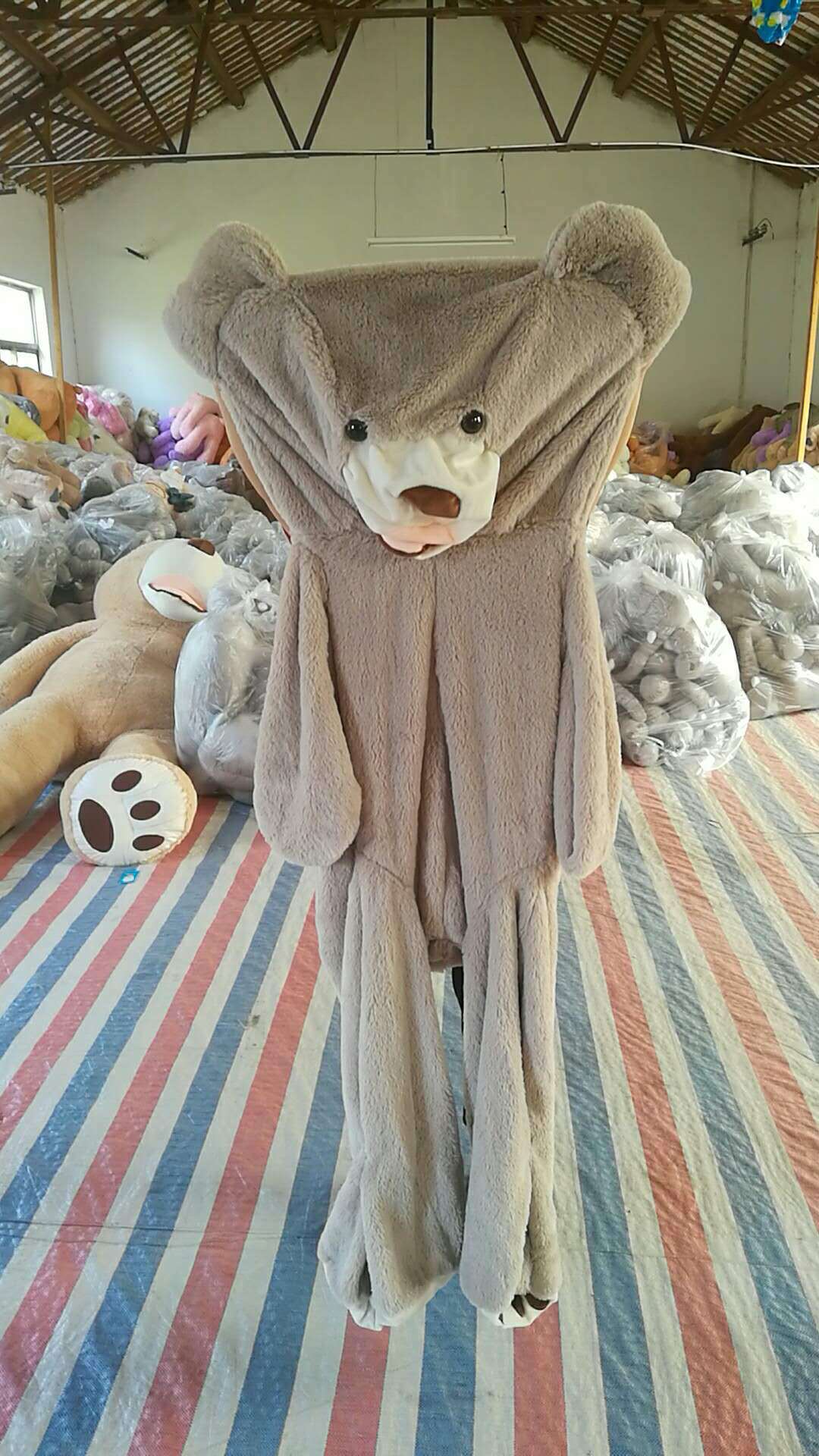 Giant Teddy Bear Plush Toy Huge Soft Toys Leather Shell - One Red Hill