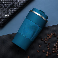 The New 304 Stainless Steel Vacuum Flask Creative Business Office Three-Generation Coffee Cup