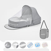 Baby Crib Multifunctional Folding Protection Mosquito Net Infant Camping Bed Travel Cot