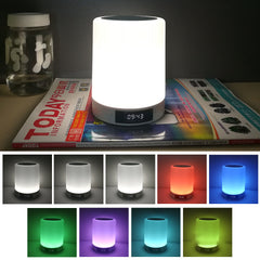 Usb Night Light Rechargeable Bluetooth Speaker Mini Speaker Alarm Clock