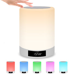 Usb Night Light Rechargeable Bluetooth Speaker Mini Speaker Alarm Clock