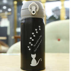 Stainless steel vacuum flask cat claw vacuum cup
