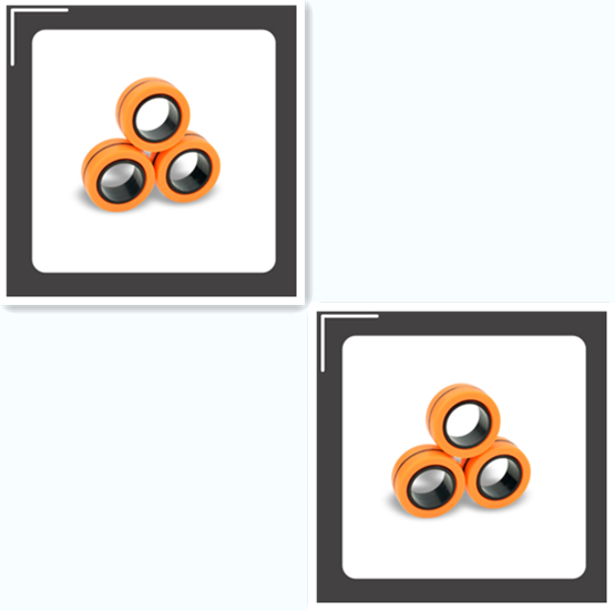 Magnetic finger rotating ring - One Red Hill