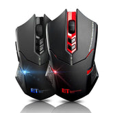 Power-Saving Silent Luminous Wireless Mouse - One Red Hill