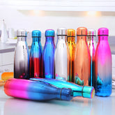 Hot Hot Hot Stainless Steel Vacuum Flask Hot Water Outdoor Sport Thermal Water Bottle 500ML Coke Bottle