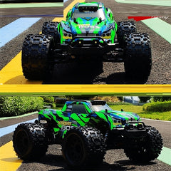 Off-road Professional RC High-speed Remote Control Model Car 4WD Brushless Electric Racing Adult - One Red Hill