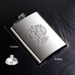 Stainless Steel Hip Flask Russian Small Hip Flask Portable