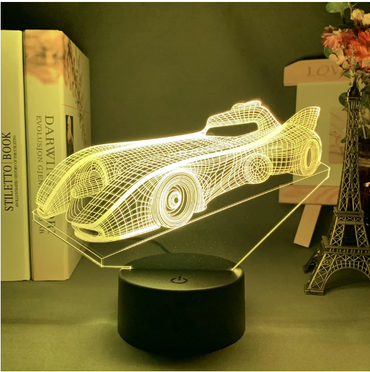 New Stunt Motorcycle 3D Light Colorful Touch Remote Control LED Visual Light - One Red Hill