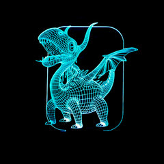 LED Acrylic Visual Stereo Light Touch Remote Control - One Red Hill