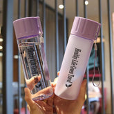 Simple plastic cup with plastic cups