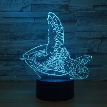 LED colorful touch remote control desk lamp - One Red Hill