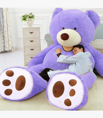 Giant Teddy Bear Plush Toy Huge Soft Toys Leather Shell - One Red Hill