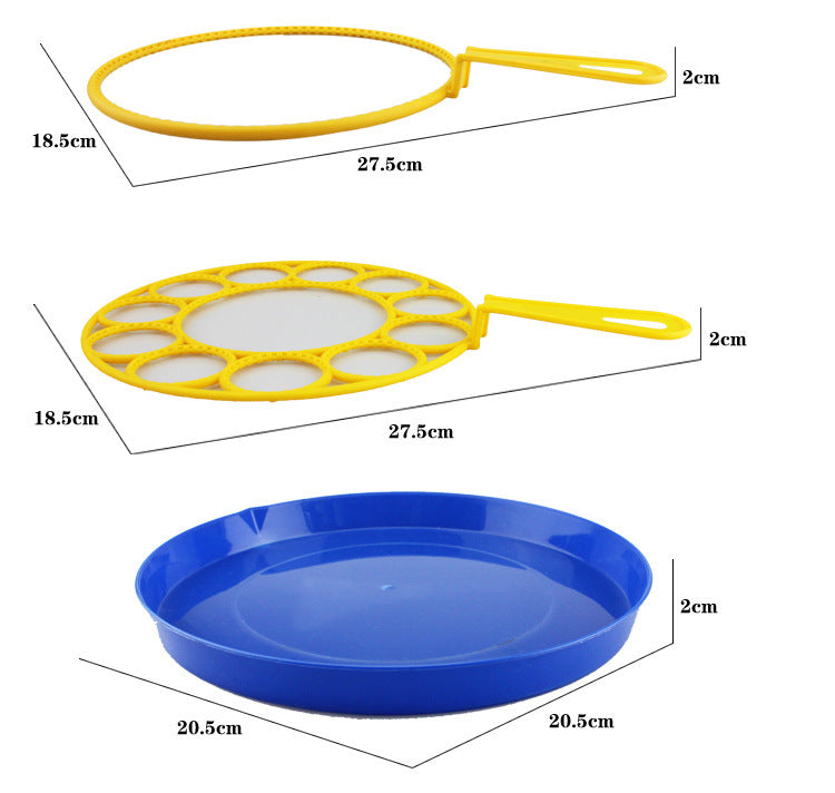 Large Bubble Stick Bubble Plate 1 Plate 1 Stick Children's Educational Toys - One Red Hill