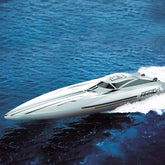 Brushless Motor High-speed Speedboat 24G Remote-control Ship Extended Version Ship Navigation Model Toy - One Red Hill