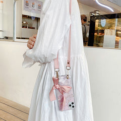 Compatible with Apple, Crossbody phone case iPhone soft case back