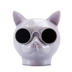 T8 Cat Head Bluetooth Speaker Cat Head Personality Wireless Stereo - The Wacky Things They Come Up With ! !