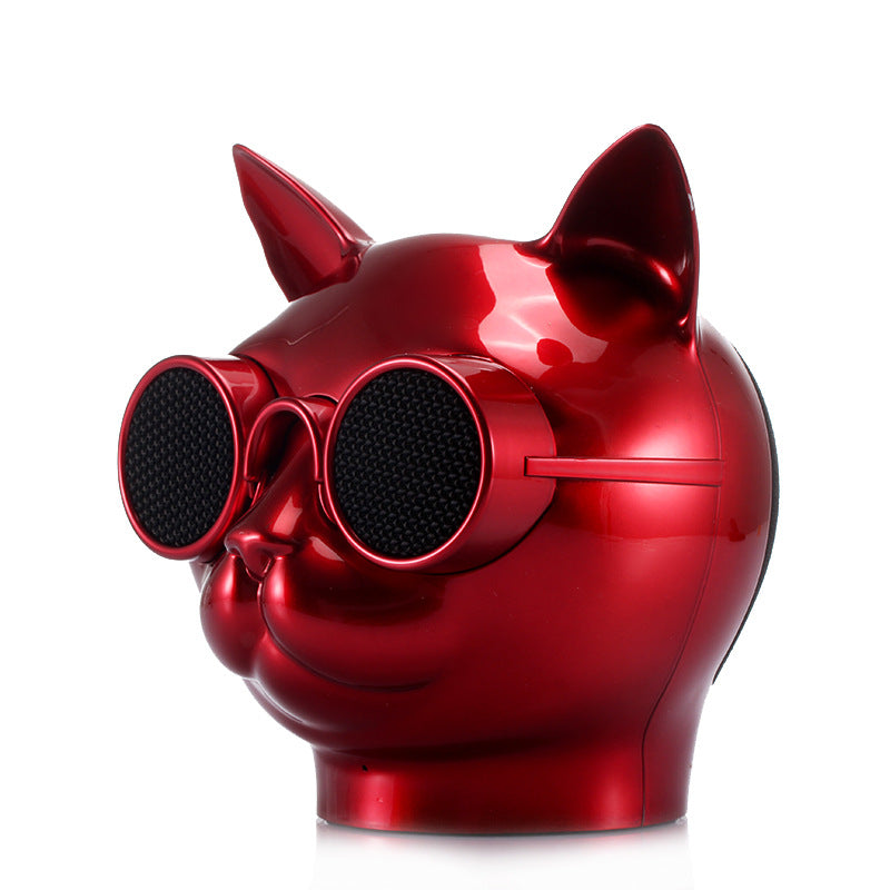 T8 Cat Head Bluetooth Speaker Cat Head Personality Wireless Stereo - The Wacky Things They Come Up With ! ! - One Red Hill