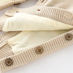 Newborn Baby Clothes Baby Crawling Clothes Thickening Out Baby Harness - One Red Hill