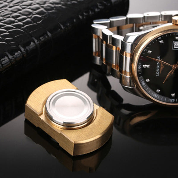 Fidget Spinner Stainless Steel Small Square - One Red Hill