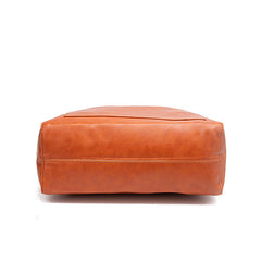 Vintage PU Leather Tote Bag - Stylish and Spacious Everyday Shoulder Bag (Black)