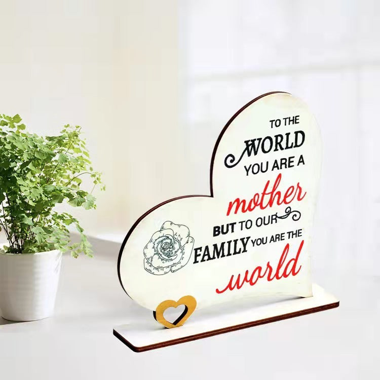 Mother's Day Wooden Ornament Mother You - One Red Hill