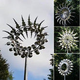 Unique And Magical Metal Windmill Outdoor Dynamic Wind Spinners Wind Catchers Exotic Yard Patio Lawn Garden Decoration