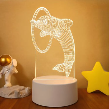 3D Lights Colorful Touch Remote Control LED Visual Lights - One Red Hill