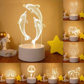 3D Lights Colorful Touch Remote Control LED Visual Lights - One Red Hill