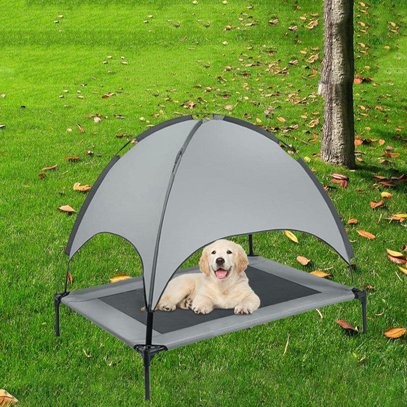 Pet Outdoor Supplies Covered Loft Bed Camp Bed Sunshade Tent - One Red Hill