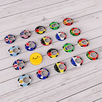Creative Football World Cup Fidget Spinner Toy Keychain Hand Spinner Toy Finger Spinner Keychain Bottle Opener Kids Toy