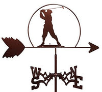 Weather Retro Iron Roof Decoration