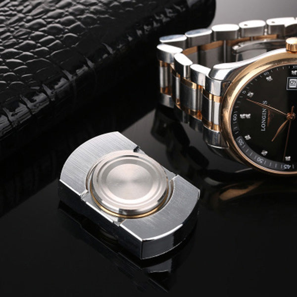 Fidget Spinner Stainless Steel Small Square - One Red Hill