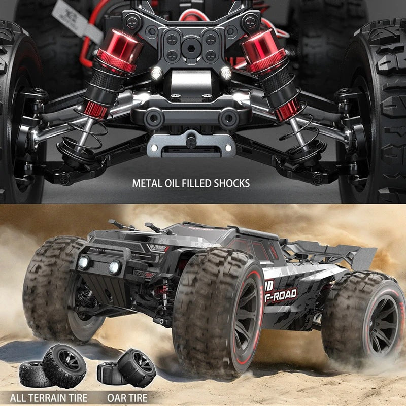 Brushless RC Car High Speed Drift Truck 24g Remote Control Car - One Red Hill