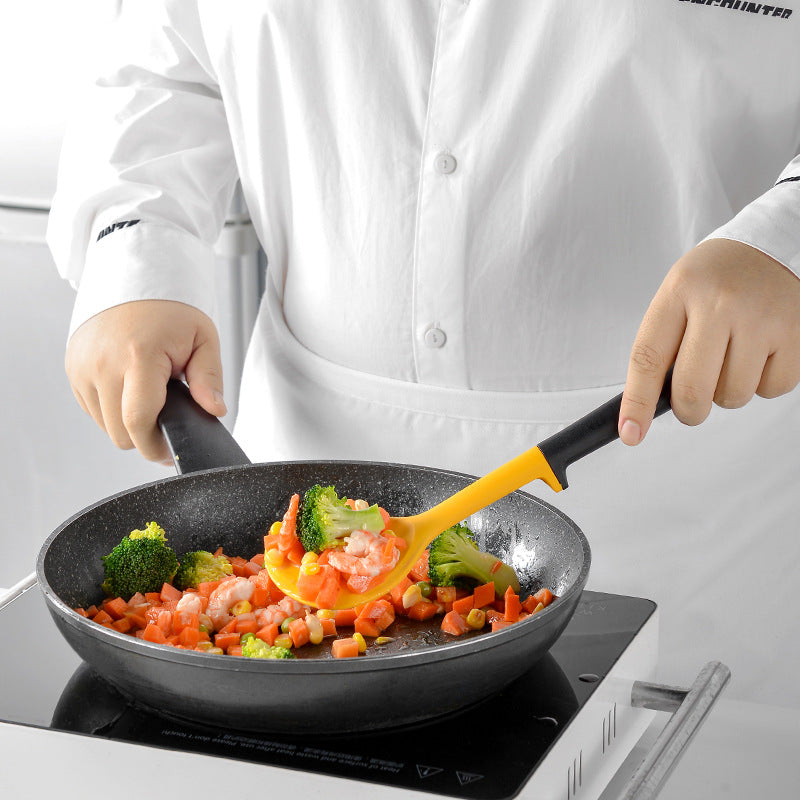 Silicone Kitchenware Set With Storage Seat Nonstick Pan - One Red Hill