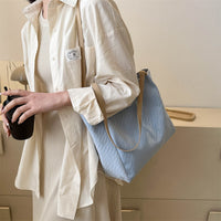 Casual Large Capacity Shoulder Bags Women Fashion Shopping Handbag - One Red Hill