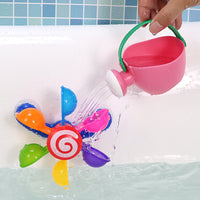 Take A Bath play In The Water windmills And  Boys And Girls