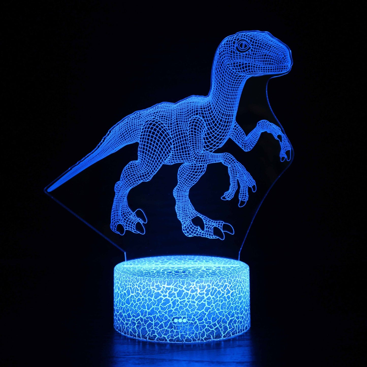 Led Remote Control Colorful Touch Creative Gift Light Bedside Lamp - One Red Hill