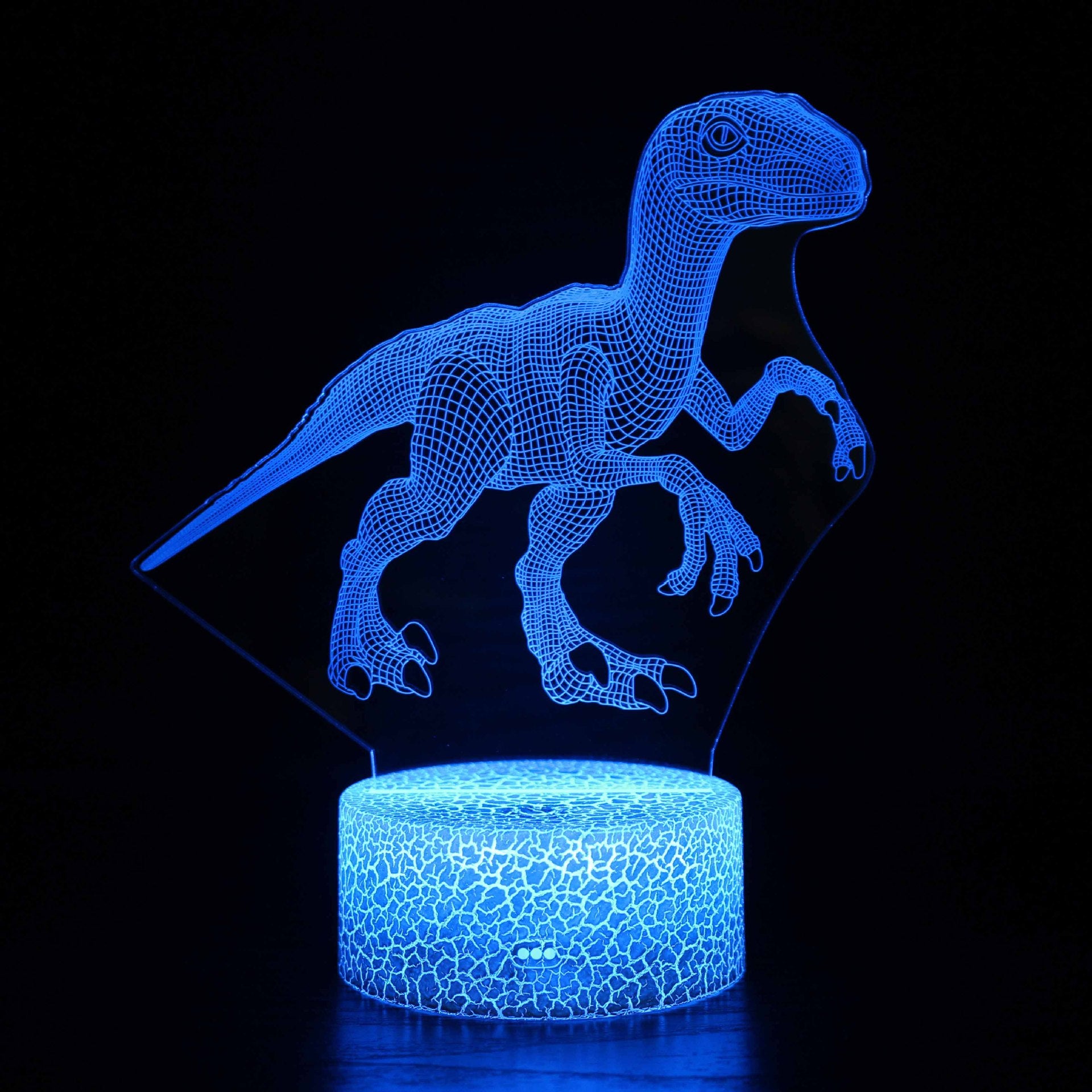 Led Remote Control Colorful Touch Creative Gift Light Bedside Lamp - One Red Hill