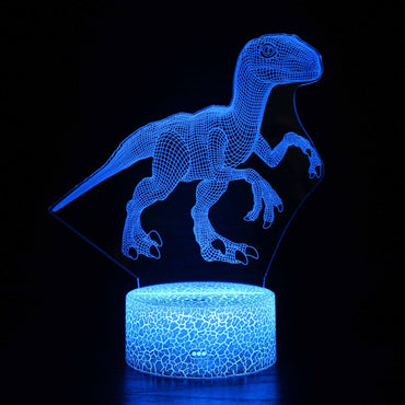 Led Remote Control Colorful Touch Creative Gift Light Bedside Lamp - One Red Hill