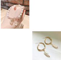Transfer Flourishing Peach Blossom Baroque Pearl Bracelet - One Red Hill