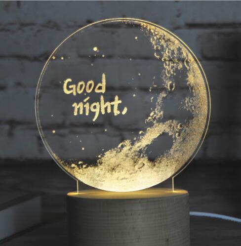 Cute Jellyfish Lamps Romantic LED Touch Children Lights Bedroom Decoration Valentines Day Gift Night Light - One Red Hill