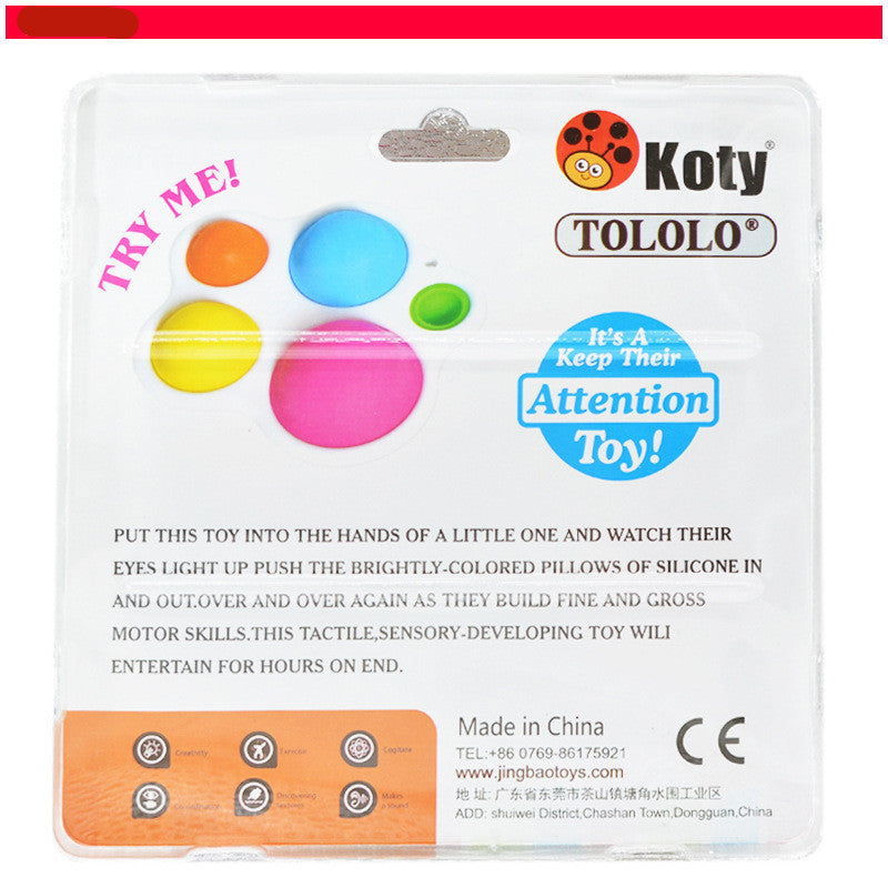 Sensory Popping Board