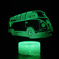 LED colorful touch remote control night light - One Red Hill