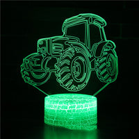 LED colorful touch remote control night light - One Red Hill
