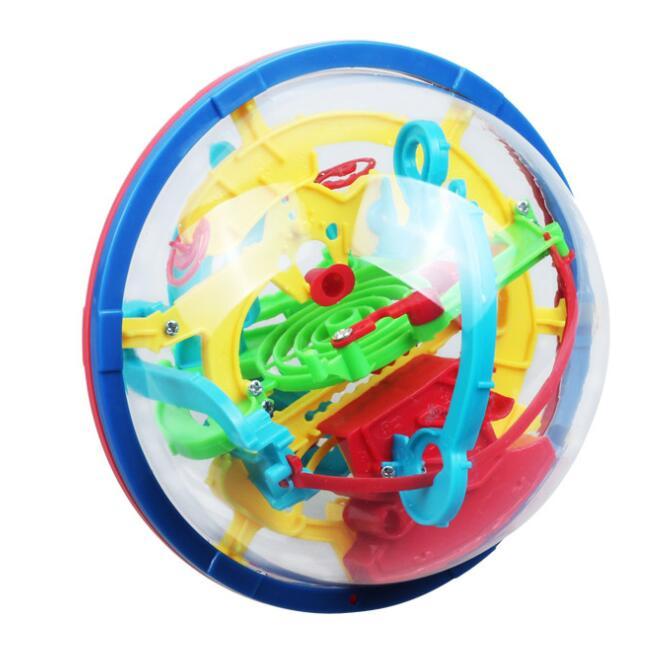3D Magic Maze Ball 100 Levels Intellect Ball Rolling Ball Puzzle Game Learning Educational Toys Orbit Game - One Red Hill