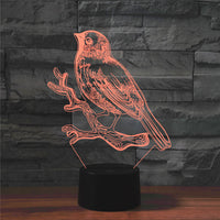 Colorful Touch Remote Control Charging LED Desk Lamp - One Red Hill