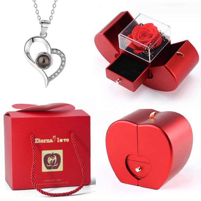 Creative Jewelry Box - Love Eternal Flower Gift Box